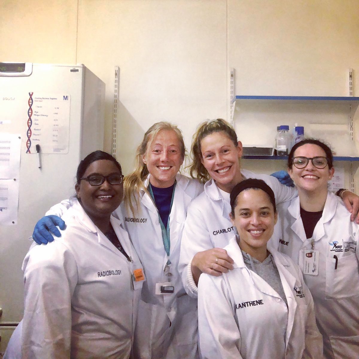 Radiobiology_iThembaLABS (@rithembalabs) on Twitter photo Today we received blood from an elephant from <a href="/botlierskop/">Botlierskop Reserve</a> for our TUSSC project. Our team, ready for a night and day shift to perform multiple assays to investigate how elephants suppress cancer development 🐘💉<a href="/iThemba_LABS/">iThemba LABS</a> <a href="/NRF_News/">National Research Foundation of South Africa</a> <a href="/RIthembalabs/">Radiobiology_iThembaLABS</a> #radiobiology #CancerResearch Today we received blood from an elephant from <a href="/botlierskop/">Botlierskop Reserve</a> for our TUSSC project. Our team, ready for a night and day shift to perform multiple assays to investigate how elephants suppress cancer development 🐘💉<a href="/iThemba_LABS/">iThemba LABS</a> <a href="/NRF_News/">National Research Foundation of South Africa</a> <a href="/RIthembalabs/">Radiobiology_iThembaLABS</a> #radiobiology #CancerResearch