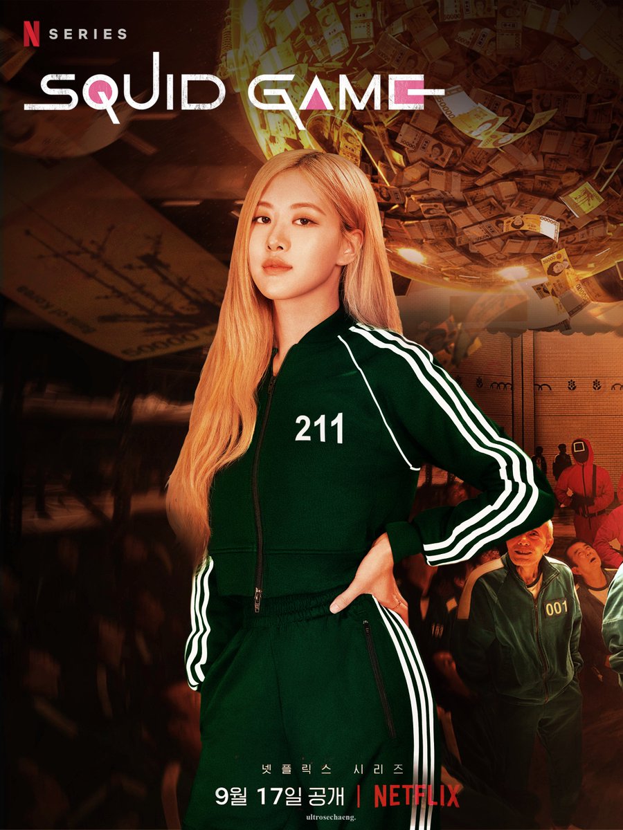 13 Chaennie Warriors on Twitter: "Kim Jennie, the player 116 on Squid Game.  Park Chaeyoung, the player 211 on Squid Game. art credit: @sunnysunlisa  @ultrosechaeng https://t.co/1HxhOMl8WD" / Twitter