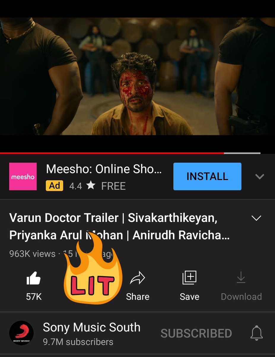 SKFC_Telugu's tweet photo. #DoctorVarun Trending Everywhere 🔥💥.
#Doctor Trailer - 3.4M Views With 331K Likes !!
#VarunDoctorTrailer - 963K Views
With 57K Likes !!
Doctor In Theatres From Oct 9 🔥
@Siva_Kartikeyan #PrinceSK https://t.co/gdh6iO9wsW