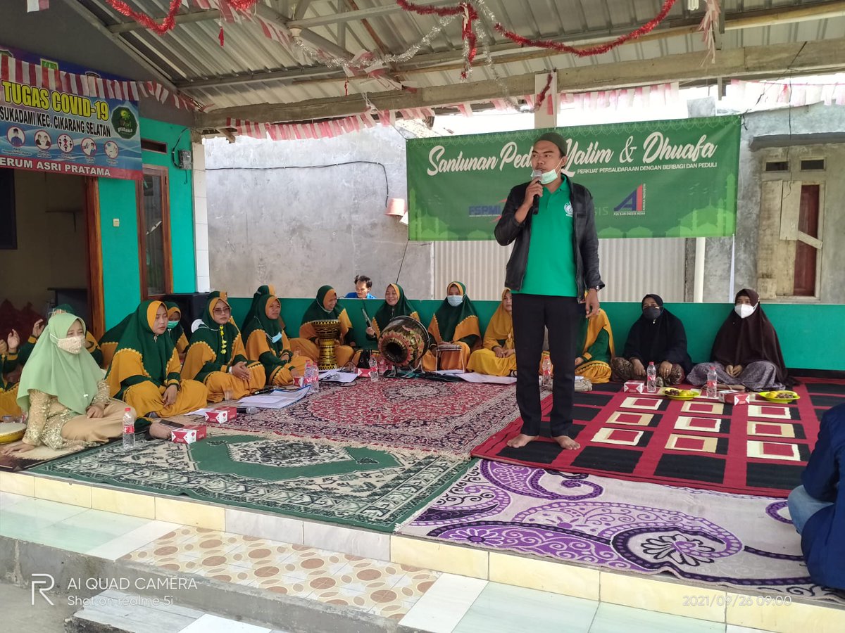 FSPMI_KSPI's tweet photo. Hidup cuma sekali, tak ada kata hari libur untuk berbagi kebaikan. 

Hari ini PUK SPAI FSPMI PT. SARI ENESIS INDAH menggelar Santunan Yatim dan Dhuafa untuk masyarakat yang membutuhkan (26/9). 

Panjang Umur Kebaikan #GueFSPMI 💪💪 https://t.co/wngpkpo6Sp