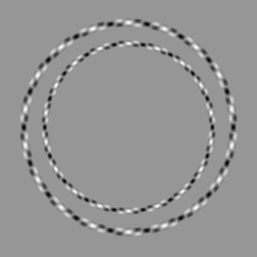 Concentric rings appear to be entangled.