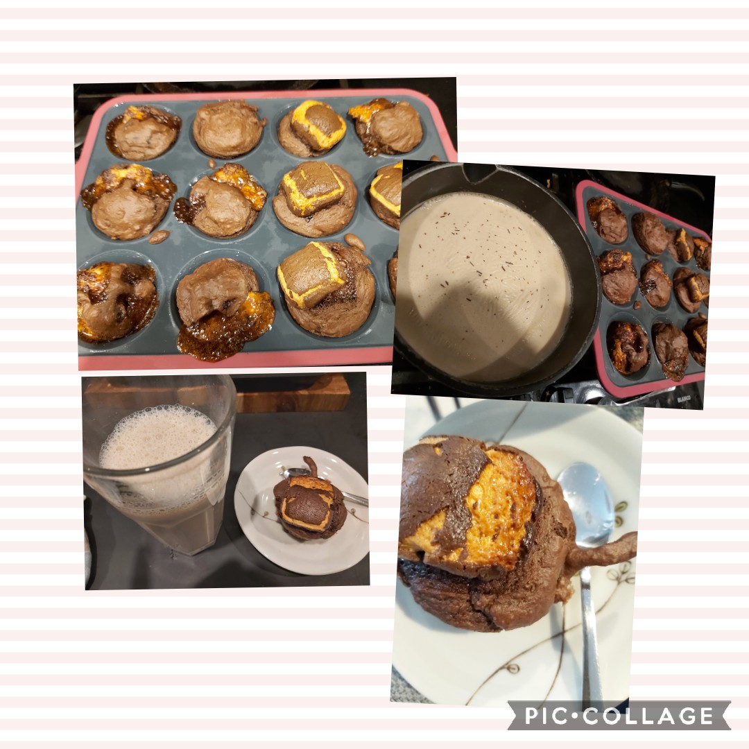 Rickard_Scott's tweet photo. Sunday afternoon tea π« #violetcrumble chocolate cupcakes with #TeaJourney caramel #rooibos brewed on soy πππ #canberralockdown #weekendvibes #foodie https://t.co/jDZ1tehvJM