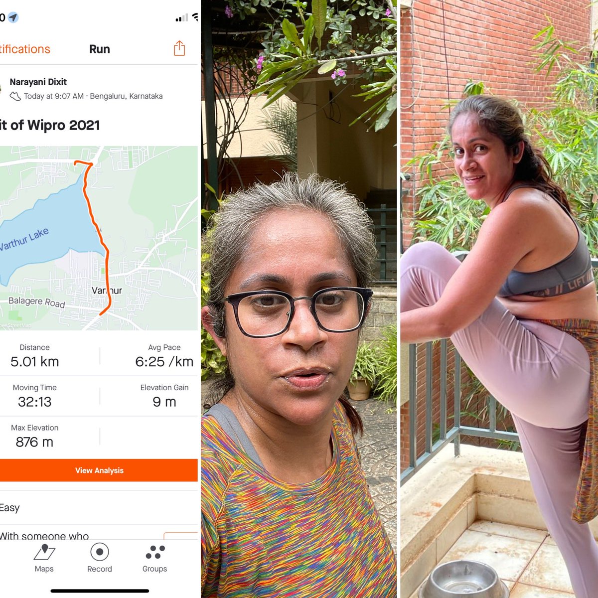 narayani's tweet photo. Spirit of Wipro run!! Did a short 5k! @Wipro https://t.co/ZqzJmQ72dg
