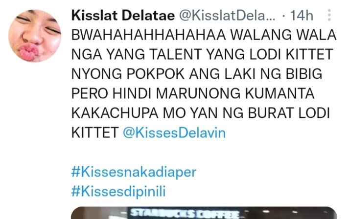 kirsten_say's tweet photo. This is TOO MUCH.Grabeh bakit ganyan kayo mag-isip? kailangan nato ng Action Pwede kayong makulong sa pinag-gagawa niyo alam niyo ba?Masyado niyong ginagampanan ang pagiging basher niyo kung ano-ano na sinasabi niyo REPORT!
#KissesDelavin #Kisses4Universe
#DonKiss #DonKissFam https://t.co/vYQYYf0dIT