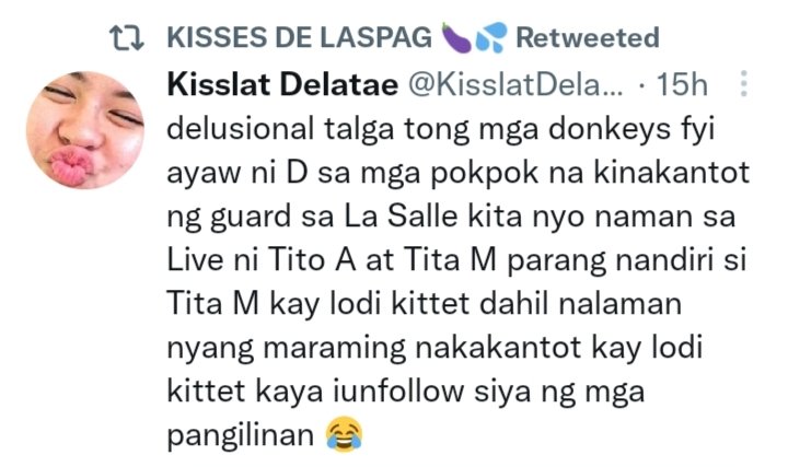 kirsten_say's tweet photo. This is TOO MUCH.Grabeh bakit ganyan kayo mag-isip? kailangan nato ng Action Pwede kayong makulong sa pinag-gagawa niyo alam niyo ba?Masyado niyong ginagampanan ang pagiging basher niyo kung ano-ano na sinasabi niyo REPORT!
#KissesDelavin #Kisses4Universe
#DonKiss #DonKissFam https://t.co/vYQYYf0dIT