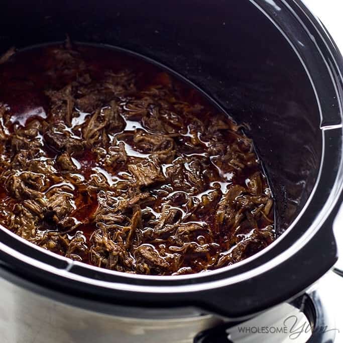 Chipotle Beef Barbacoa Recipe (Slow Cooker / Crock Pot)