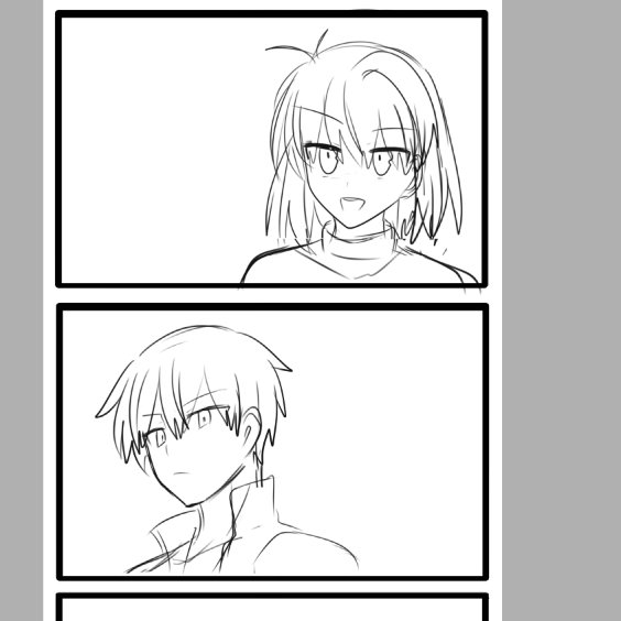 全力で顔だけ漫画になる 