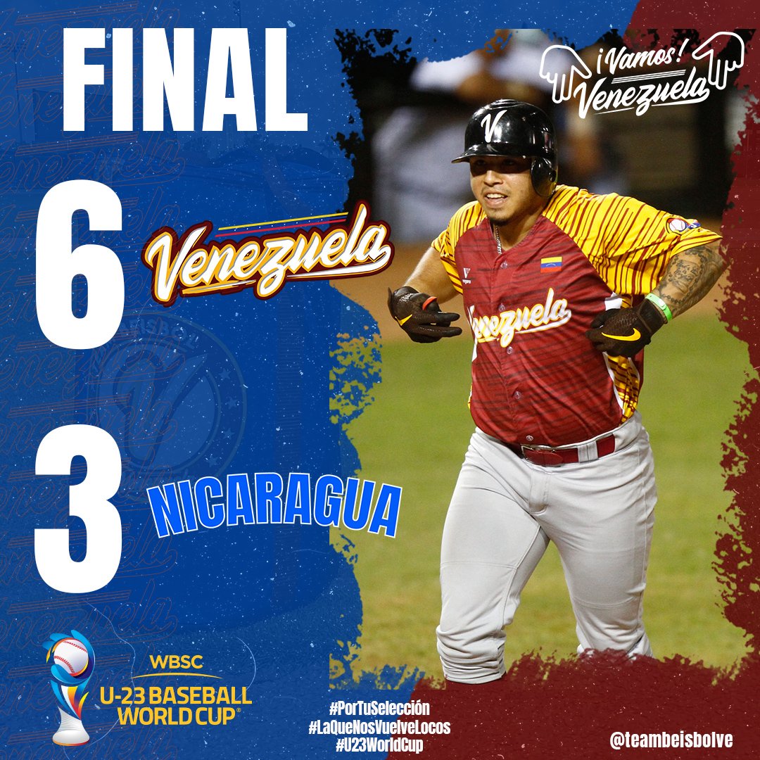 MervinMaldonad0's tweet photo. ¡Invictos, 3 de 3! ⚾️🇻🇪 https://t.co/IPIHfRWkAS