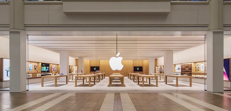 tim_cook's tweet photo. Apple retail is officially in all five boroughs — glad to open our new store in the Bronx. https://t.co/wo8eYJfg6v