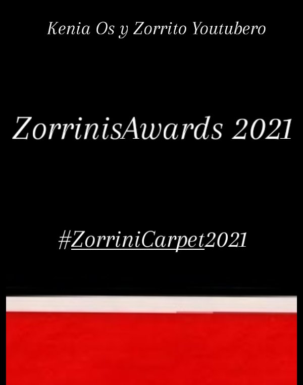 ZorrinisAwards's tweet photo. Listos!!! Atentos al space de @Marcos_Leiva_ 
#ZorrinisAwards #ZorriniCarpet https://t.co/3hVvXhC3tB