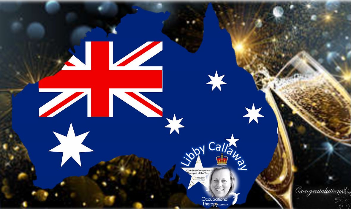 Congratulations to the Occupational Therapist (and I'll add #BestBoss to that) of the Year <a href="/libby_callaway/">Libby Callaway (she/her)</a>. Very well deserved 👏🍾