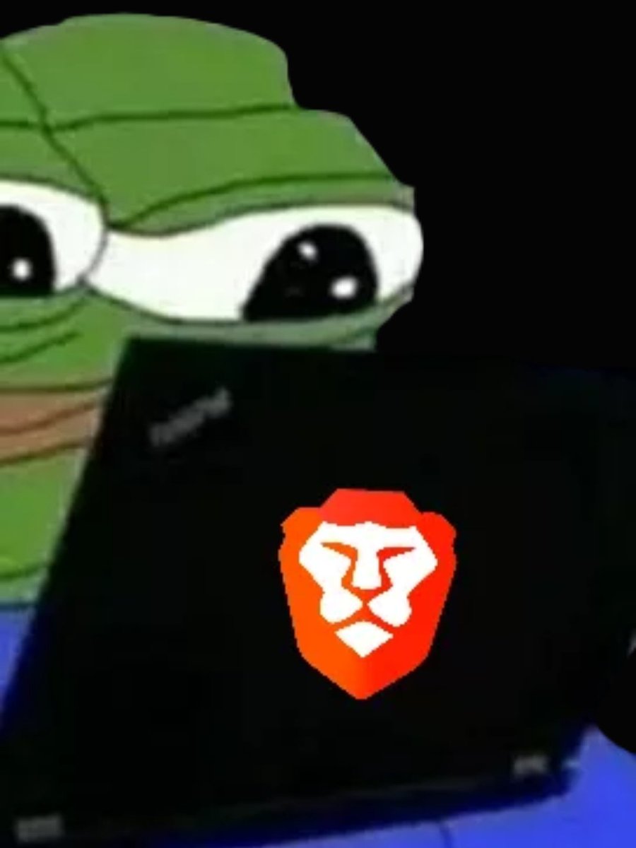 BravePepe's tweet photo. From last few months im enjoying using @brave to save my precious time and privacy with in-built ad-blocker and getting some rewards in form of $bat ! #Brave #BatCommunity https://t.co/wp4wwt4G3a