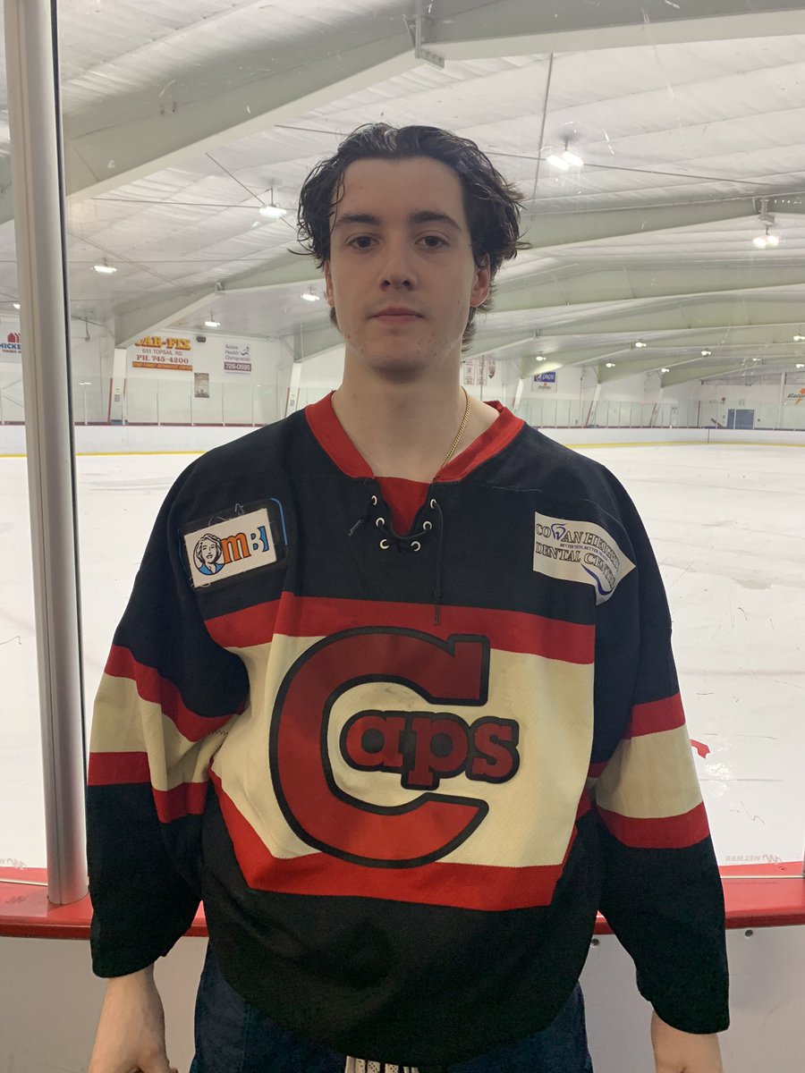 sjjuniorhockey's tweet photo. 🚨FINAL SCORE🚨

@caps_junior - 5
@NortheastJr - 1
———————————
@NLGrowlers Player of the Game:
St. John’s: Jakob Hann (F)
Northeast: Brandon Summers (G)

#SJJHL https://t.co/rchK6Z7VVo