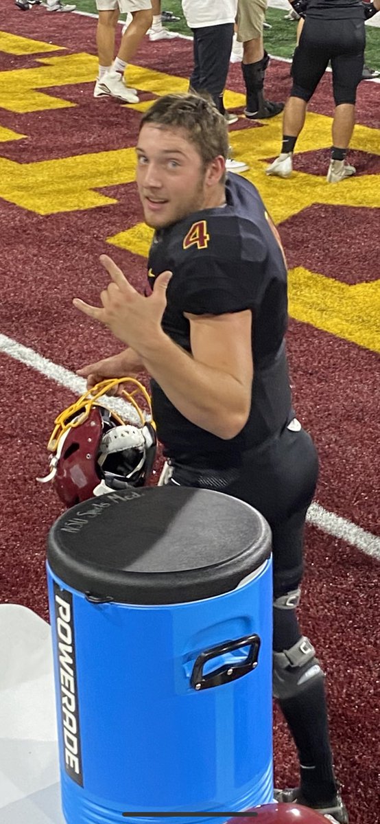 Troutman for Heisman baby 👊🏻 dude is electric… wolves by 1,000!