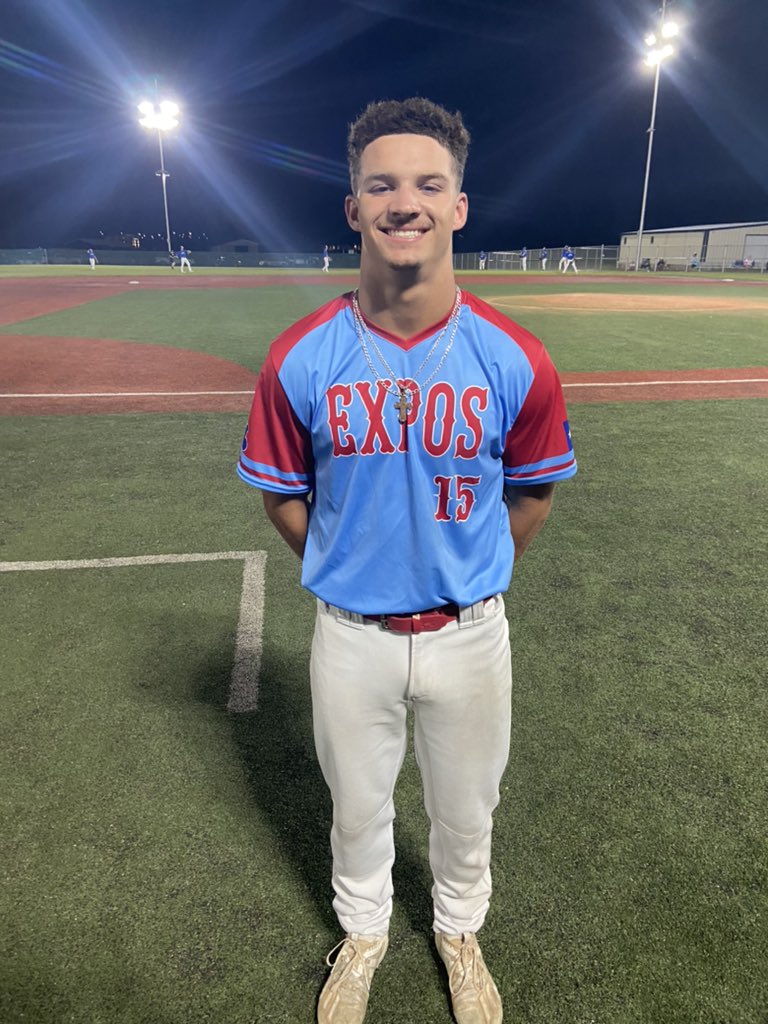 FiveToolTexas's tweet photo. F: @baseball_expos 18U 8, Walkoff 18U 3
PoG: @TazPate 2-3, 2B, RBI https://t.co/4XkYQvc02x