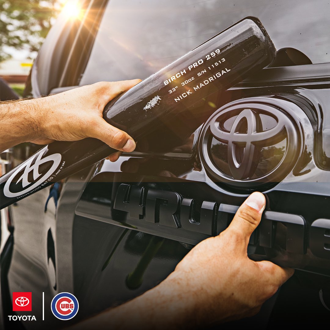 Dear Cubs, 
Glad to be here. 
All in, Nick Madrigal
#partner