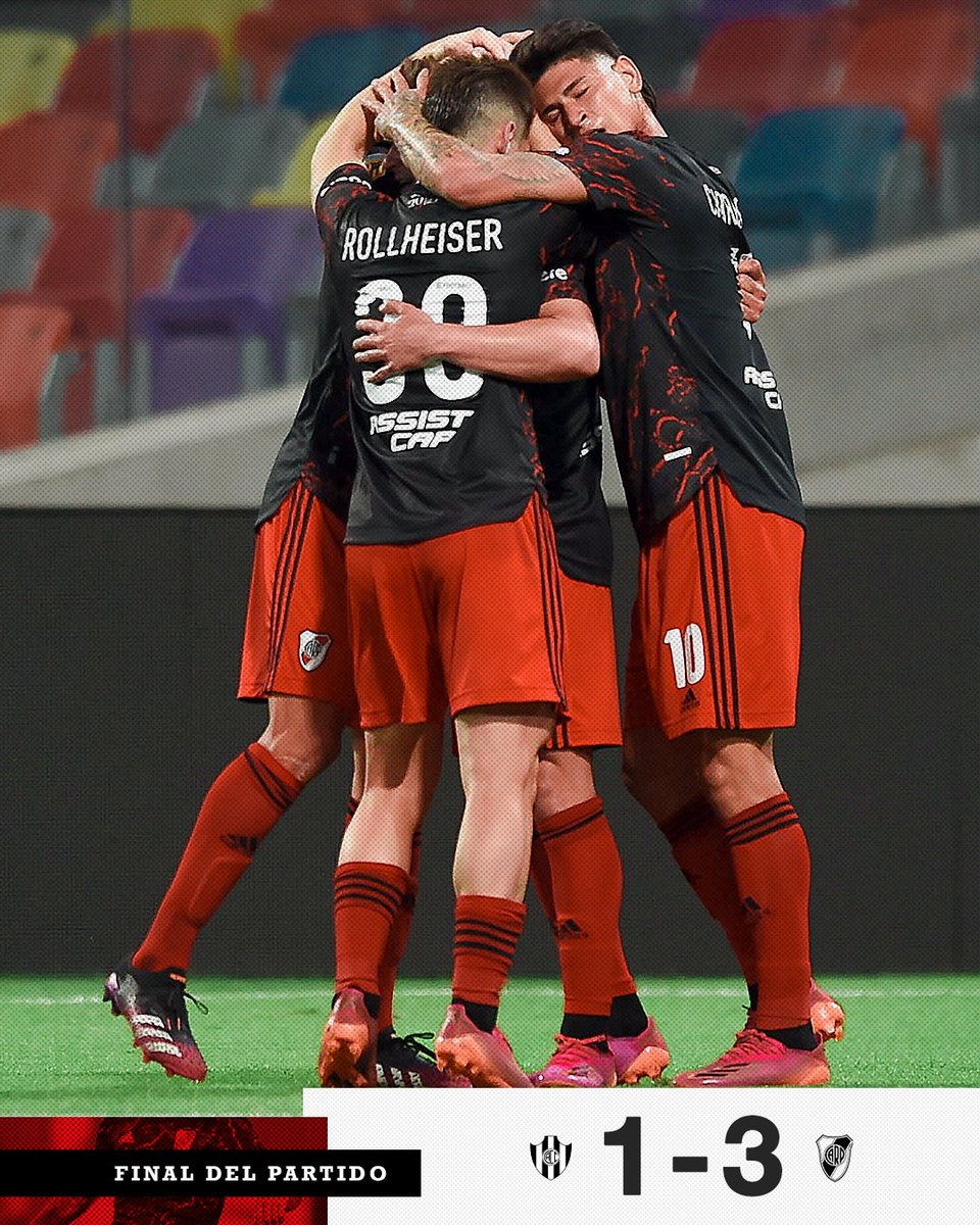 "River":
Porque derrotó a Central Córdoba en la #LigaProfesional