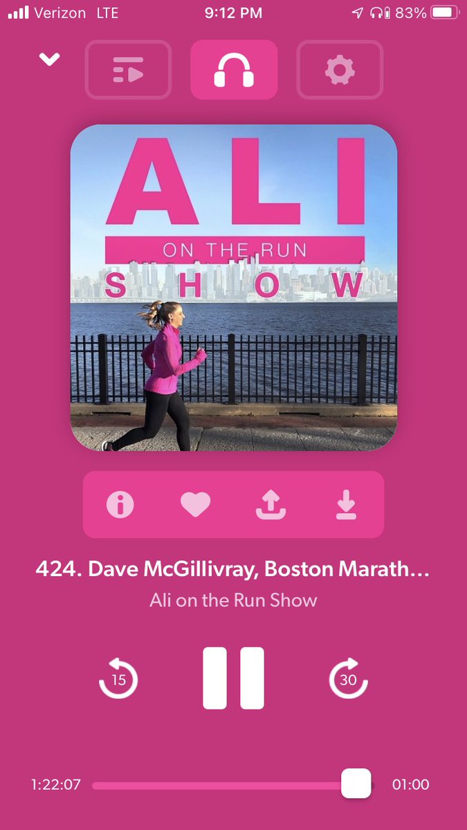 scwilliamsqa's tweet photo. @AliOnTheRun1 thank you for this conversation. It brought back some great memories of my Boston Marathon on the marathon course while I train for NYC 💛💙 🏃🏻 🍎 https://t.co/abegwrn1vn
