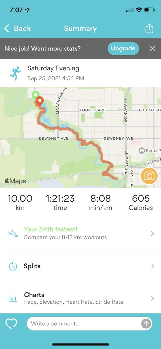 BarrettsMama's tweet photo. Slow and steady wins the race. #yqr #qcm #virtual10k #10timesclub https://t.co/Oxnmumg4kk