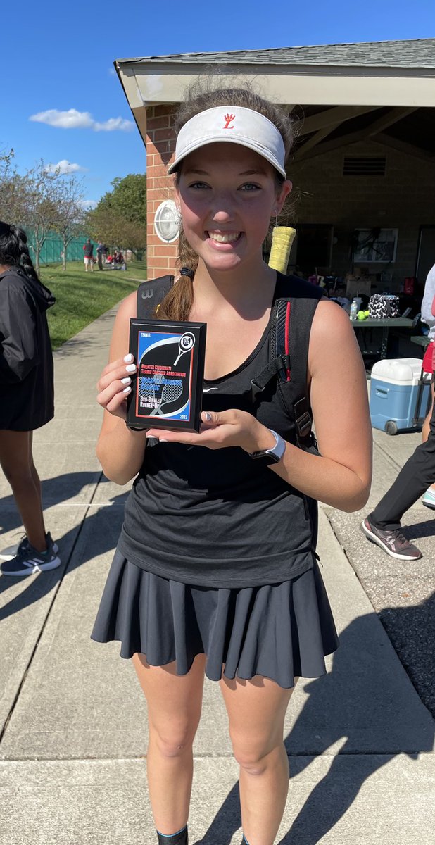 LPawTennis's tweet photo. Congrats to 1st Dubs Team of Josie Early and Ryann Eversole -winning their flight in the Coaches Classic today &amp; to Ally Ginder who grabbed the runner-up hardware at 3rd Singles.  Tigers are at the ECC Tournament Monday at 9:00 at the ATP Tennis Center. @LovTigers_AD  @LABTigers https://t.co/3E8MxGHTKM