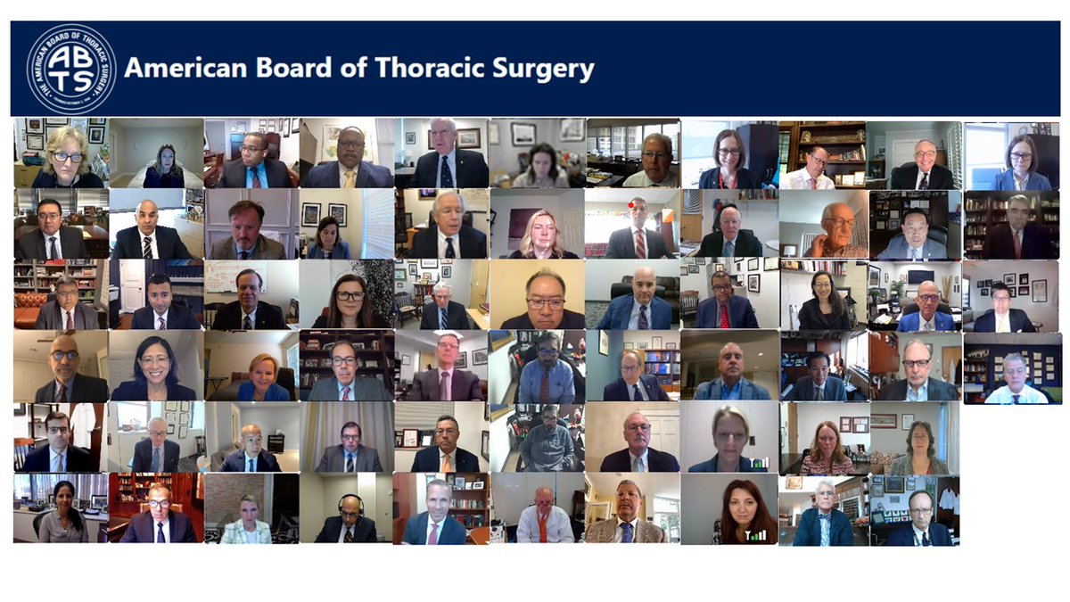 Stephen (@steveyangmd) on Twitter photo The #ABTS completed its 1st ever virtual Certification Oral Exam today. Congratulations to all the Examiners and Candidates for participating - special tribute to <a href="/DrYolondaColson/">Yolonda L. Colson MD, PhD</a> and the #ABTS staff for developing a successful electronic platform! The #ABTS completed its 1st ever virtual Certification Oral Exam today. Congratulations to all the Examiners and Candidates for participating - special tribute to <a href="/DrYolondaColson/">Yolonda L. Colson MD, PhD</a> and the #ABTS staff for developing a successful electronic platform!