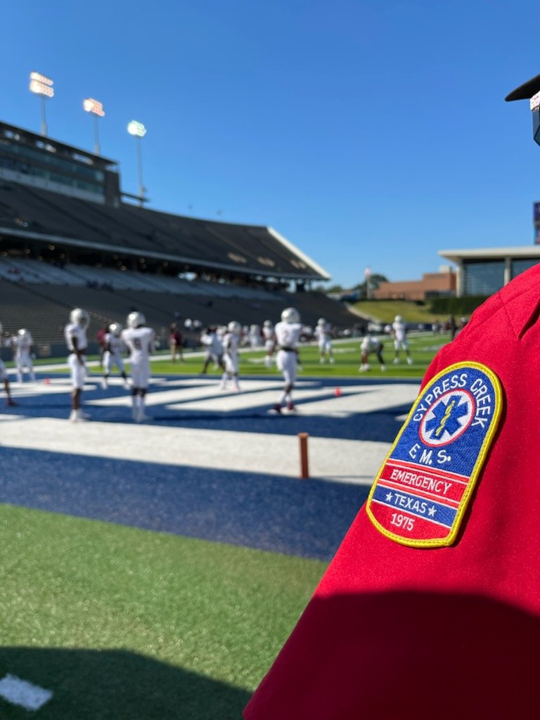 Awesome shot sent in by Paramedic Patrick Elliott from today's <a href="/RiceUniversity/">Rice University</a> football game.