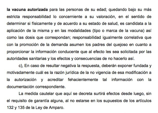 luisglozano's tweet photo. En @datalegal2 hemos obtenido una suspensión de amparo para que un menor, de 17 años, sea vacunado contra la Covid19; cualquier menor debe tener el acceso al derecho humano a la protección de la salud
Obtén el archivo en formato editable, mail a luis@datalegal.mx o WP: 4442571135 https://t.co/MuFqG6qaQG