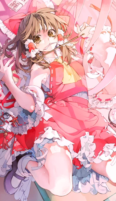 今日から東方人気投票やってるので博麗霊夢をよろしくお願いします⛩️ 