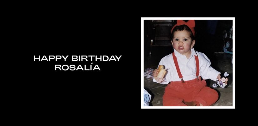 Beyoncé wishes Rosalía a happy 29th birthday. 