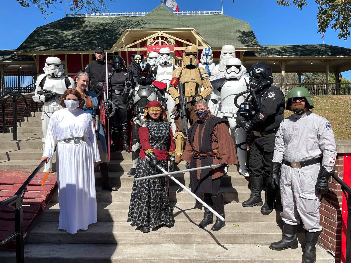 Our <a href="/CentralGarrison/">Central Garrison</a>  troopers were back at it ensuring order at <a href="/AdventurelandIA/">Adventureland Iowa</a> #oktoberfest
