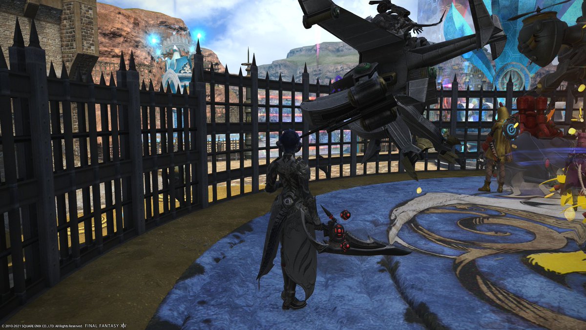 bromishi's tweet photo. @ffxivpvprevival #FFXIVRobots Fresh off the assembly line. https://t.co/Wv8twZn28f