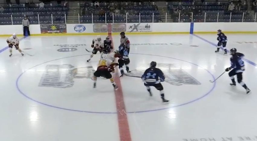 NOJHL's tweet photo. The @TimminsRock rally for road win over @CrunchNOJHL in #NOJHL play Saturday. Details: https://t.co/ICOZtJ1TmR - @nojhlmedia https://t.co/8HlXtkh2YU