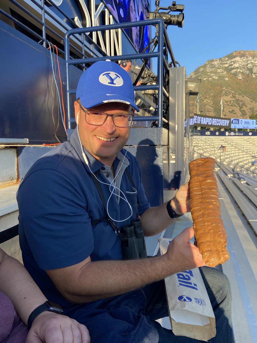 RobKMortensen's tweet photo. Let’s go Cougars!!! #BYUFOOTBALL Sec 125 Row 30 Seats 7-10 https://t.co/xqgh810Yeb