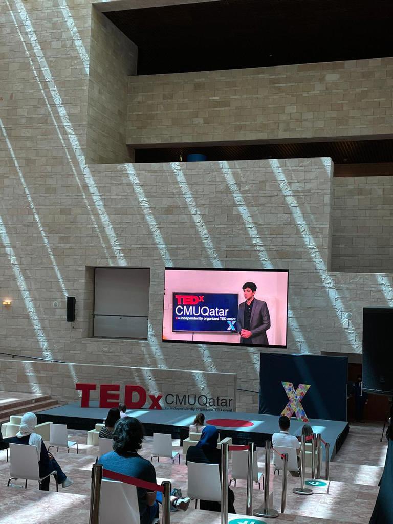 mhamzasohail's tweet photo. Me to Qasim while founding @FireflyNgo, “one day, few years from now one of us might be standing on a TEDx stage and speaking on the platform.” Six months after this conversation, I was giving the TEDx at @CarnegieMellonQ as the youngest Pakistani. Dreams really do come true. https://t.co/2pScxVawwz