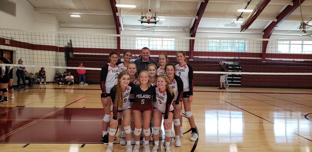 MrEmmerich's tweet photo. Congrats @redraidervball JV1 on a set sweep at the New Holstein invite today #RaiderStrong https://t.co/F6hCVTePZ4