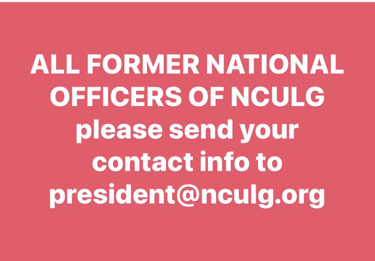 NCULG's tweet photo. Planning of 80th anniversary https://t.co/H8fFsQoB3s