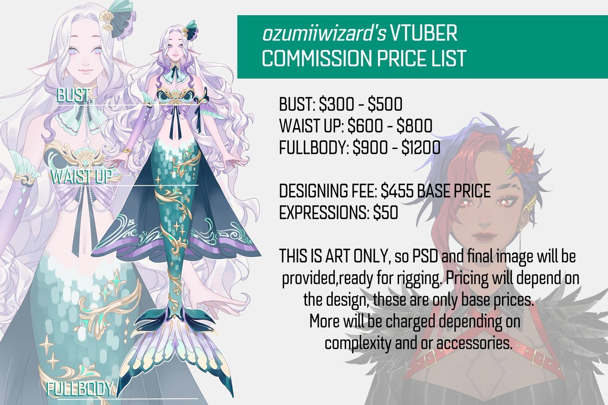 Ozumii_Wizard's tweet photo. Opening headshot slots and 2 VTuber slots! Currently broke because we're running out of money to fix the house and don't have any left for food and bills.

See Carrd in bio on how to order. Thank youuu #vtuber #VTuberUprising 

⬇️Links⬇️ https://t.co/klAYbHdVAP