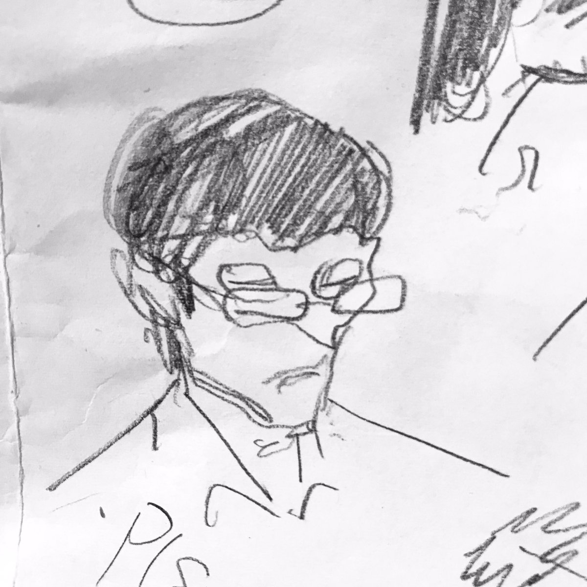 動画見ながらザザザって描いたんだけど似てる気がする 