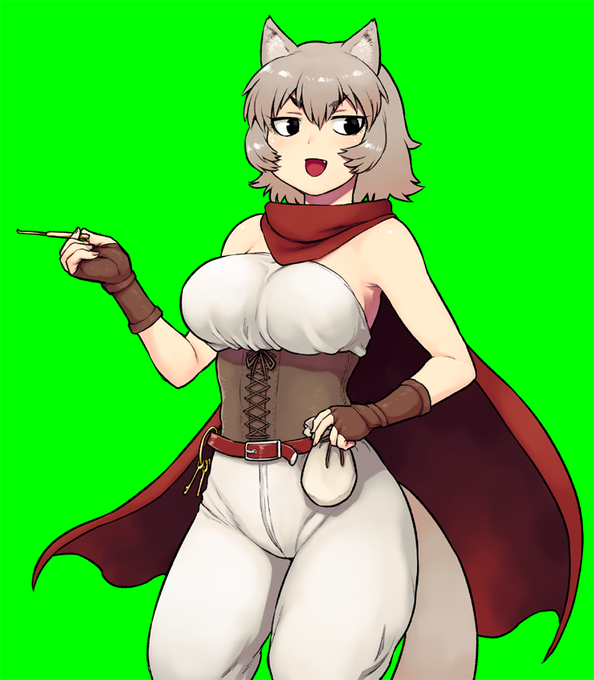 俺も配信しながらやろうと思ってたので盗賊つくだにちゃんの立ち絵用意して待ってるんですよ 