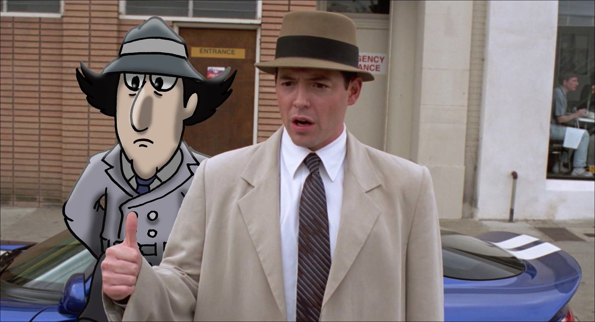 JuanpaDraws's tweet photo. Go Gadget Go, an edit from the LA Inspector Gadget movie with his toon counterpart #Disney #InspectorGadget #WildBrain #Edit #Montage #Shading #LiveAnimated https://t.co/K0FTzj1Tex
