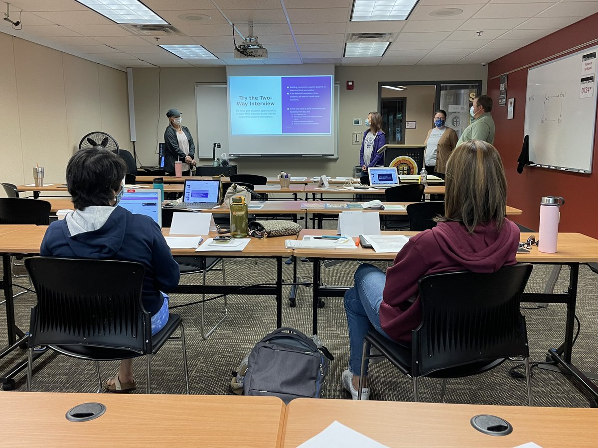 DrJohnsonKC's tweet image. Spent the day with amazing educators from across Kansas. Studied the purpose abs impact SEL elements can have within lesson plans. Love hearing from these wonderful folks! #recertificationhours #PEPClasses @OttawaKc