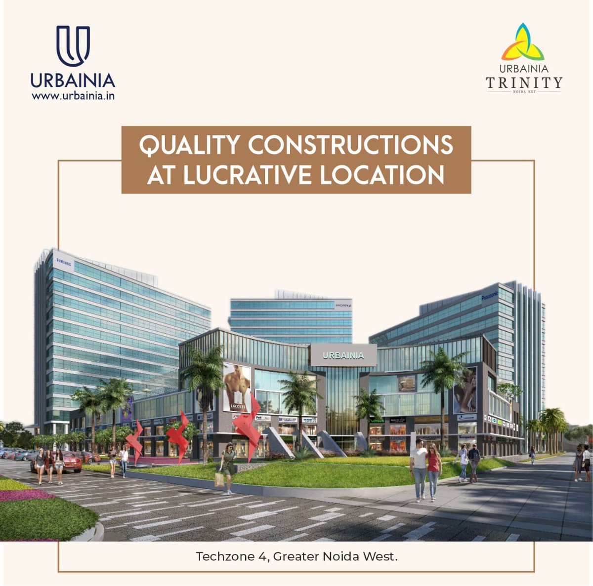 Urbainiaspaces's tweet photo. Expand your business potential by investing in a space that gives you opportunities to achieve higher goals.
Invest now!
Visit https://t.co/zzSlcfkNx3
#UrbainiaSpaces #TrinityNX #GreaterNoidaWest #CommercialRealEstate #CommercialProperty #RealEstate #officespaces https://t.co/Ec9h4RNgKQ