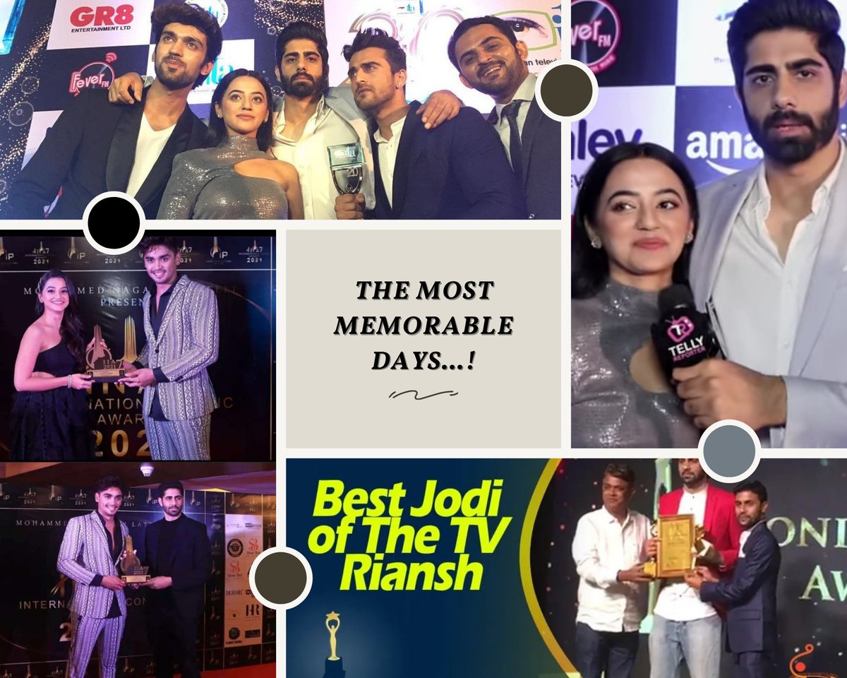 Amanda_AMxoxo's tweet photo. Special Memorable Days ..!

2021/02/14  His very first award function..! Won the most popular show!♥️

2021/08/16 His first solo award best actor and she won best actress.! ♥️

2021/09/25 The most awaited Best Jodi and Iconic Romantic Actor. ♥️

#RraHel #RrahulSudhir #HellyShah https://t.co/VYn9gYHi32