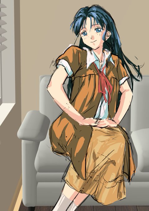 綾のHシーン。
無駄に難しいアングルで描こうとしてるなw https://t.co/e8ZVRfjrbz 