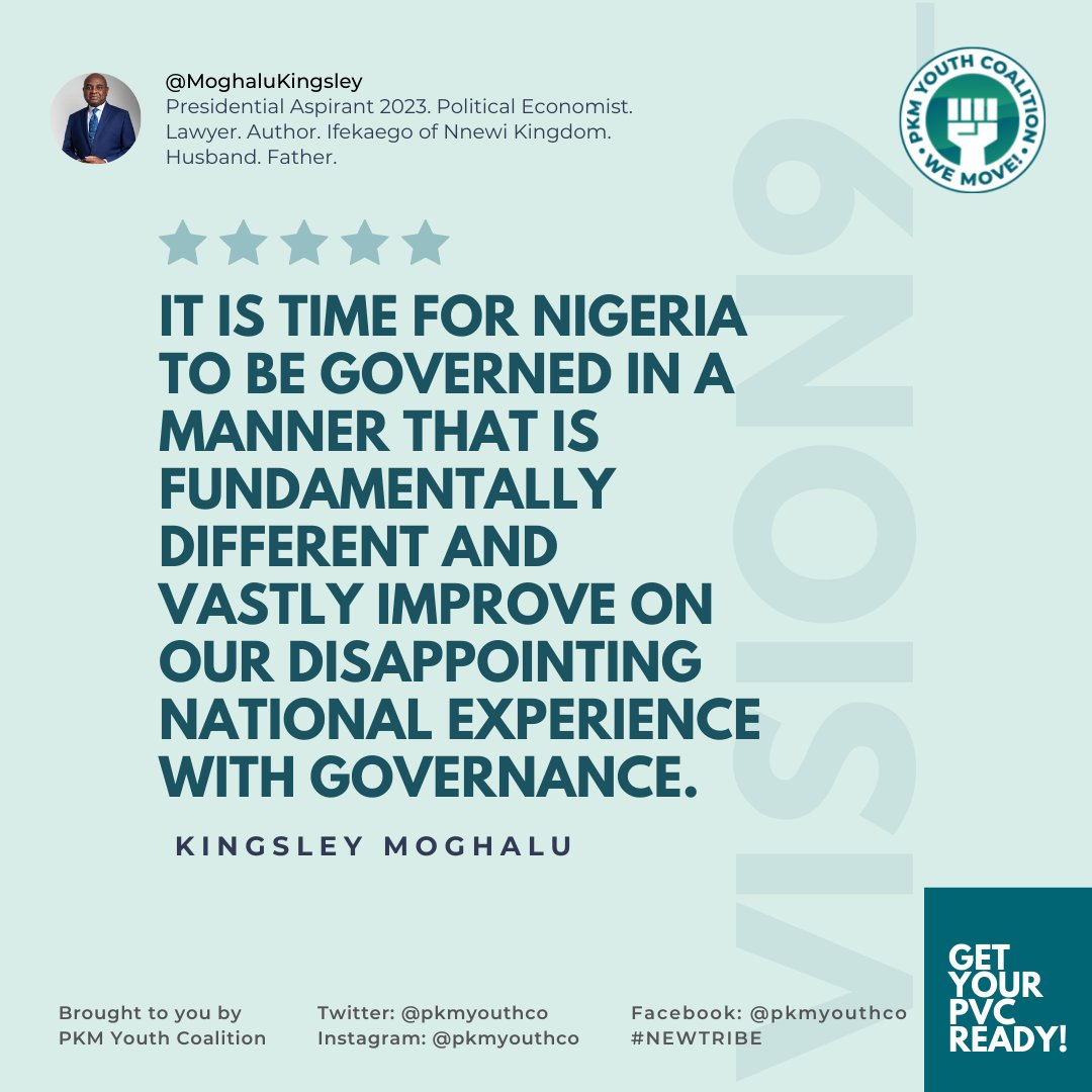 MoghaluYouthCo's tweet photo. #VISION9 :The huge cost of governance in Nigeria, and the real benefits it robs our country in terms of development, is a scandal that has been tolerated and perpetuated by successive federal and state governments. We say @EiENigeria - Let's go https://t.co/LtSKVVehOR
