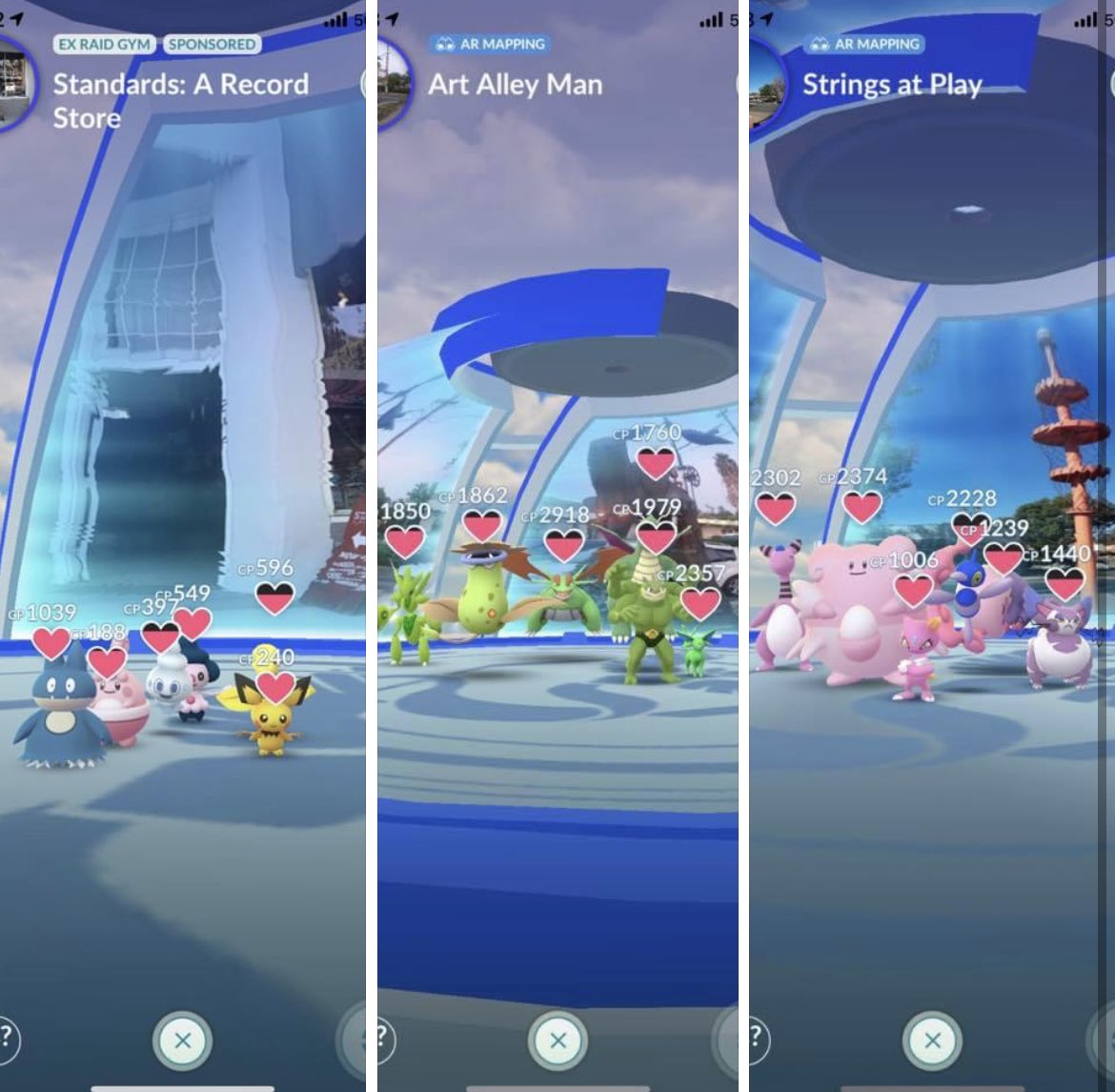 Torri479's tweet image. Thanks for making the #themegym happen! #PokemonGO #teammystic #gymthemesuccess