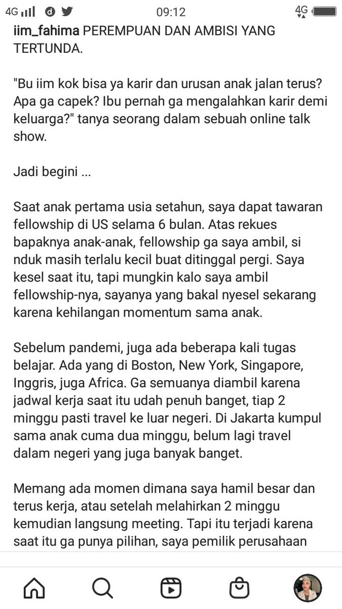 iimfahima's tweet photo. Buat perempuan yang harus mengorbankan karir demi anak saat pandemi ini, semangat ya 💖

Pelan-pelan nanti karirnya ditata lagi. 

Kalo bisa ... jangan berhenti total, dikurangi saja beban dan speed-nya biar ntar lebih gampang buat restart lagi. https://t.co/Cmpr0ec7YL
