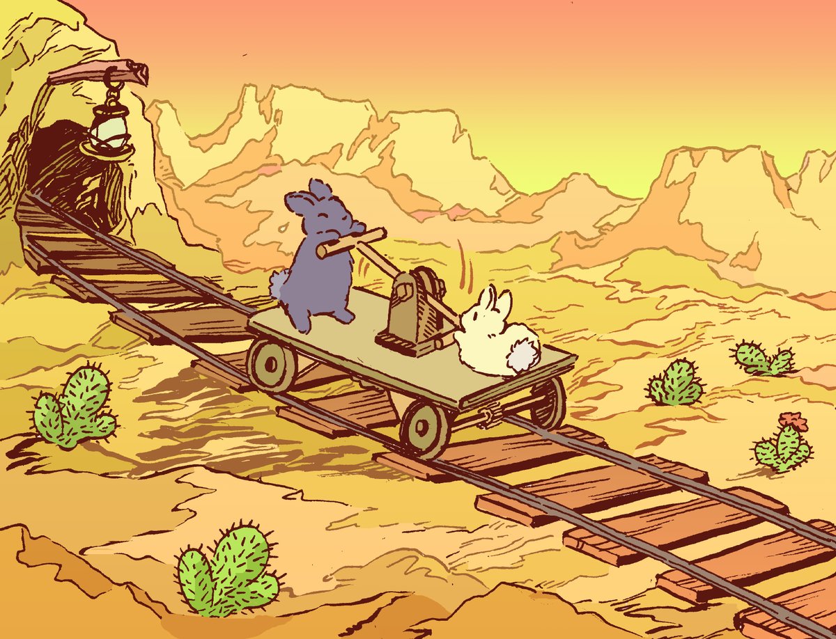 willquinnart's tweet photo. Daily bunny no.1525 is moving right along https://t.co/FMfAW3Ldp3