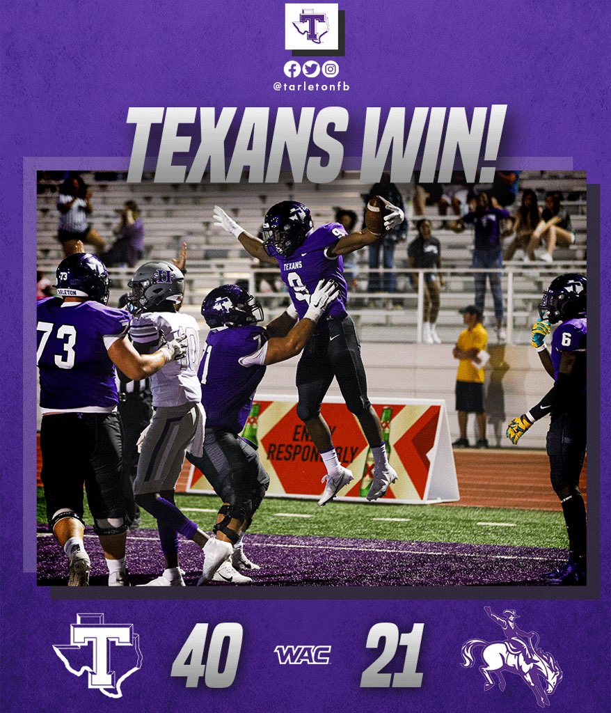 Tarleton State Football tweet media