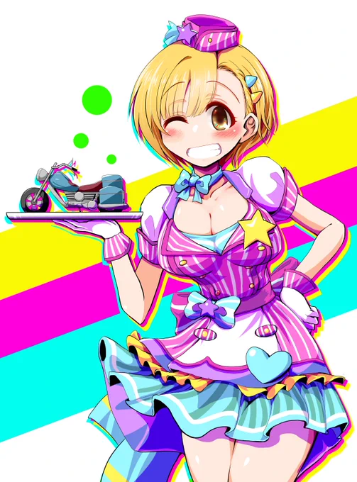 ごたごたしてて描けなかったセカンドヘアスタイルのり子ちゃんやっと描けた。めっちゃかわいい。ひけてないけど! 